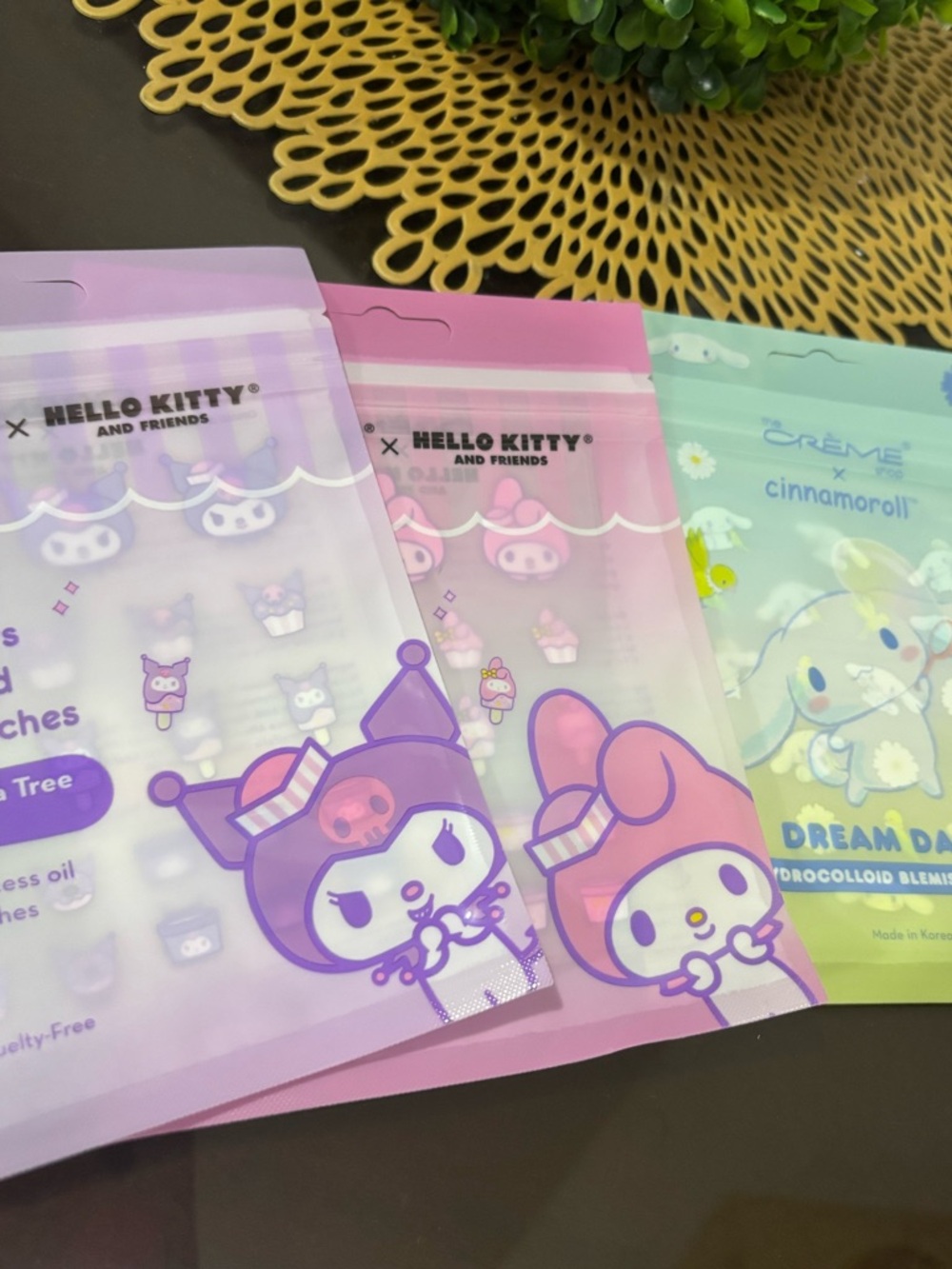 The creme shop x Hello Kitty & Friends Hydrocolloid Blemish Patches Bundle